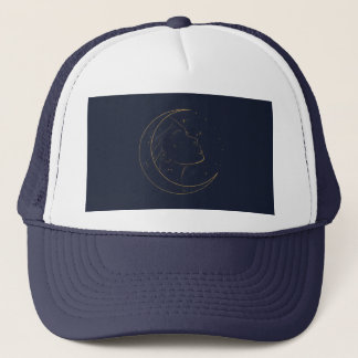 Gorra De Camionero Arte de Línea de Mujer Personalizado