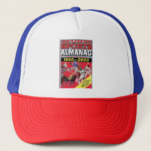 Gorra De Camionero Arte de pared de metal Almanaque deportivo