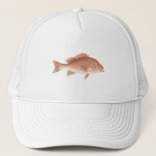 Gorra De Camionero Arte del pargo rojo