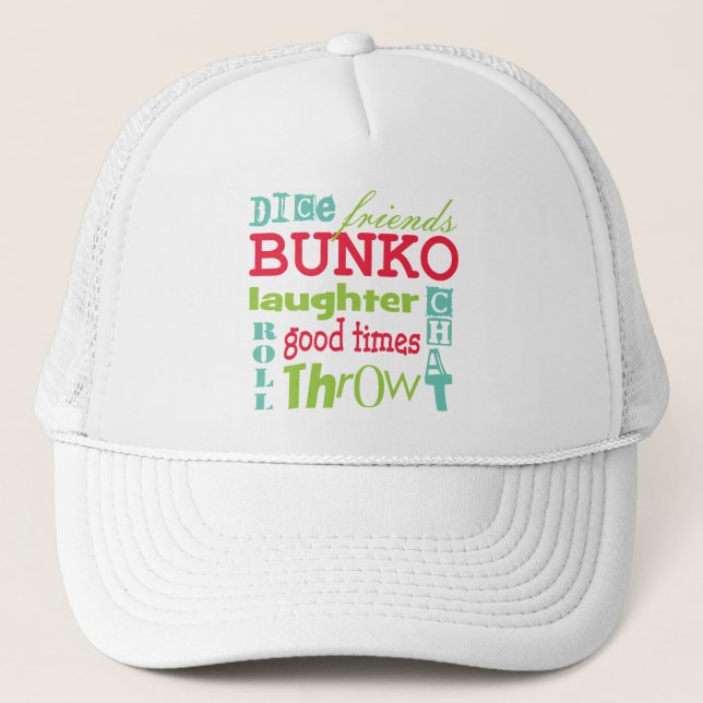 Gorra De Camionero Arte del subterráneo del Bunko por Artinspired (Anverso)