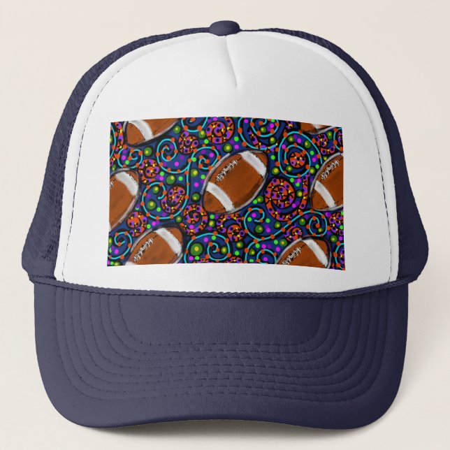 Gorra De Camionero Arte deportivo de fútbol (Anverso)