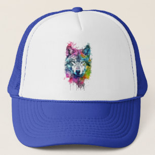 Gorra De Camionero Arte gráfico Wolf: Lobos animales Fan Art