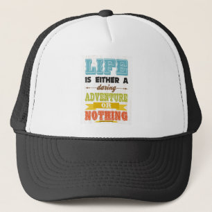 Gorra De Camionero Arte inspirador - Helen Keller