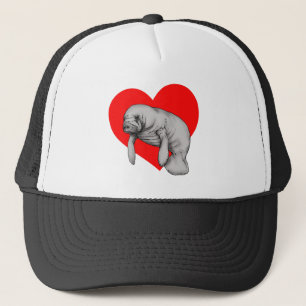 Gorra De Camionero arte manatí