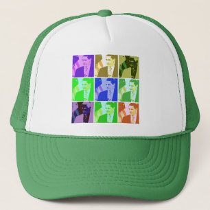 Gorra De Camionero Arte pop de Barack Obama