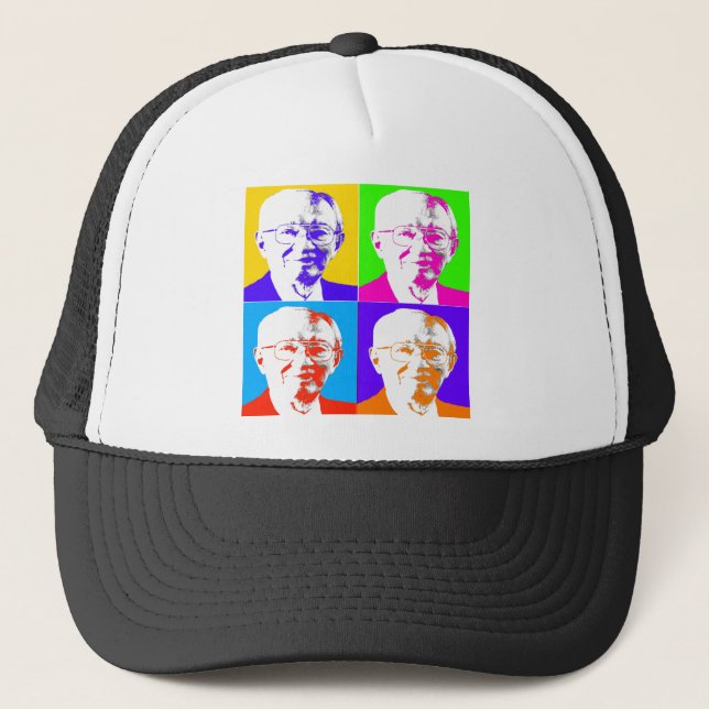 Gorra De Camionero Arte pop de Gordon B. Hinkley (Anverso)