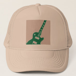 Gorra De Camionero Arte pop de guitarra eléctrica
