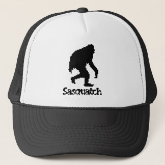 Gorra De Camionero Arte Sasquatch del pixel