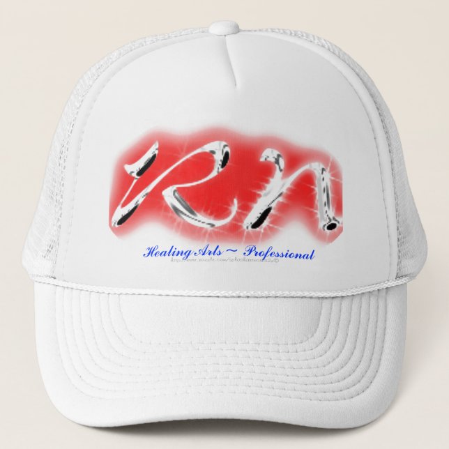 Gorra De Camionero "Artes de curación ~ Profesional" (Anverso)