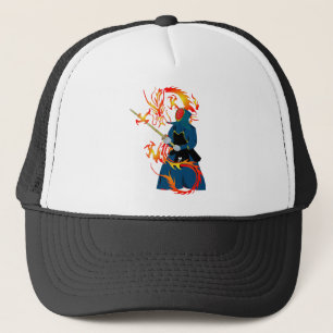 Gorra De Camionero Artes Marciales Hwa Rang Do Stick Dragon de Lucha