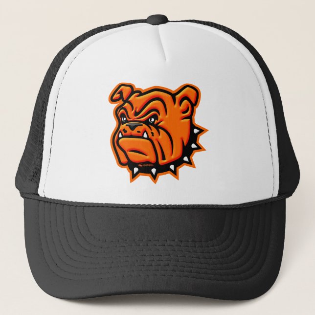 Gorra De Camionero Artesia "Big Bulldog" Trucker Hat (Anverso)