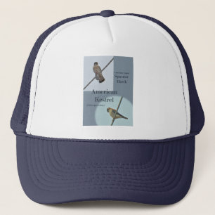 Gorra De Camionero Artículos de Cernícalo Americano (Falco sparverius