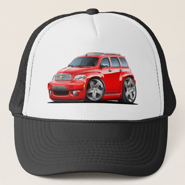 Gorra De Camionero Artículos rojos del camión de Chevy HHR (Anverso)