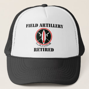 Gorra De Camionero Artillería de campaña del misil de la lanza