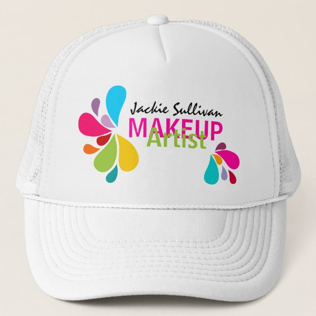 Gorra De Camionero Artista de maquillaje promocional (Anverso)