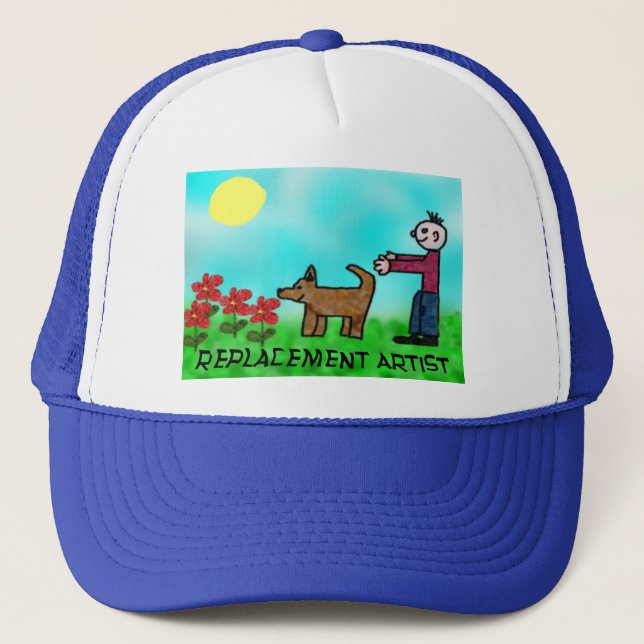 Gorra De Camionero Artista de reemplazo (Anverso)