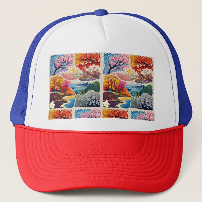 Gorra De Camionero "Artística estacional" (Anverso)