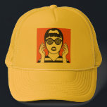 Gorra De Camionero ARTstalgic<br><div class="desc">ART・gic (ärt staljik)

adjetivo: ARTstalgic

Caracterizado por o exhibiendo sentimientos de nostalgia hacia trabajos producidos por la habilidad creativa humana y la imaginación; expresión artística,  creatividad,  cultura pop e inspiración. una persona artística.</div>