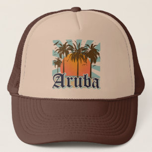 Gorra De Camionero Aruba vara puesta del sol