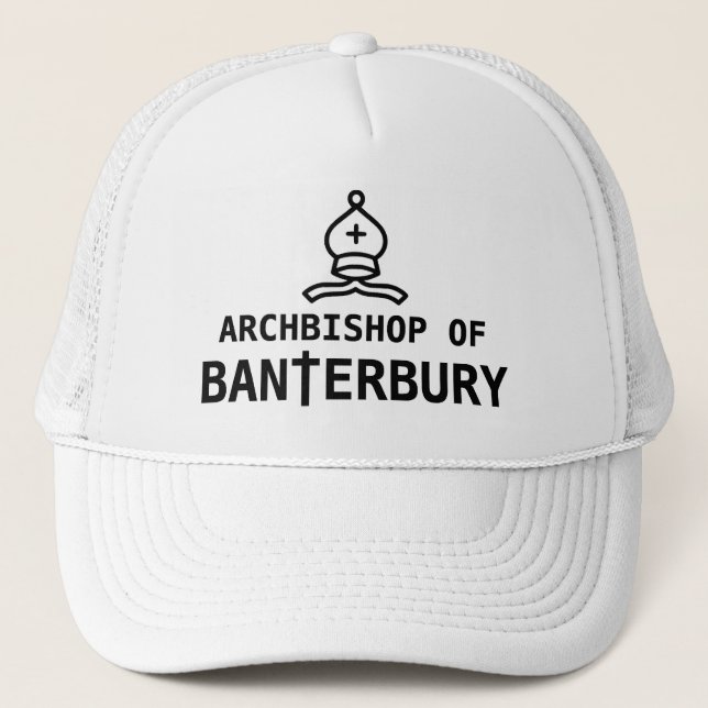 Gorra De Camionero Arzobispo de Banterbury (Anverso)