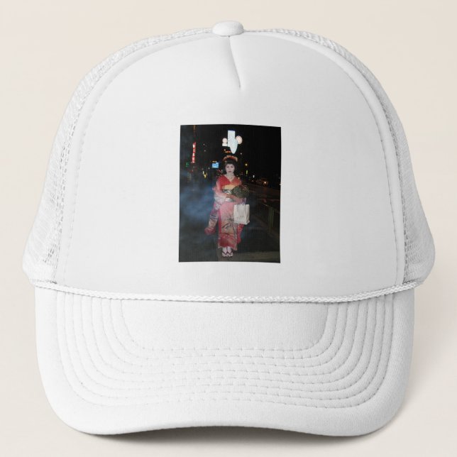Gorra De Camionero Asakusa Geisha Neo Tokyo (Anverso)