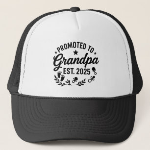 Gorra De Camionero Ascendido al abuelo EST. 2025