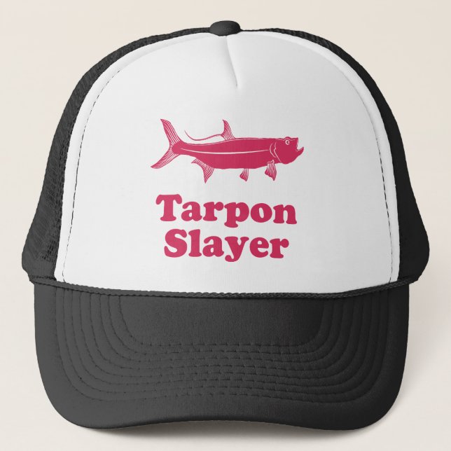 Gorra De Camionero Asesino del tarpón (Anverso)