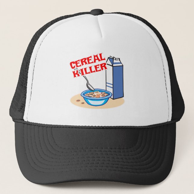 Gorra De Camionero asesino en serie de cereales (Anverso)
