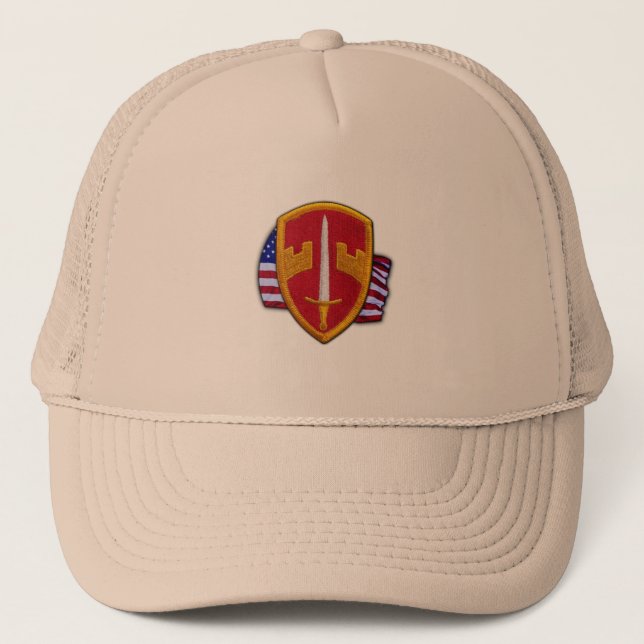 Gorra De Camionero asesor militar macv sog vietnam veteranos ha (Anverso)
