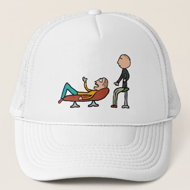 Gorra De Camionero Asesoramiento y terapia psicoterapéutica (Anverso)
