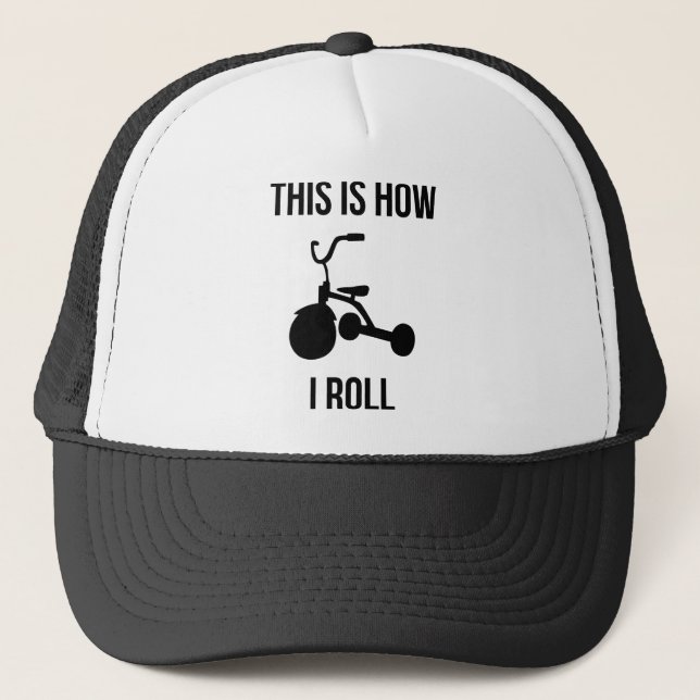 Gorra De Camionero Así es como rollo (Anverso)