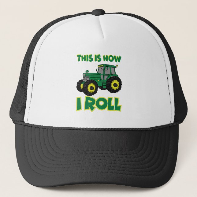 Gorra De Camionero Así es como rollo (Anverso)