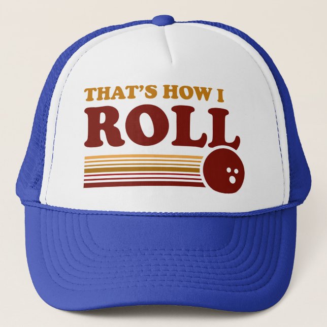 Gorra De Camionero Así es como rollo (Anverso)
