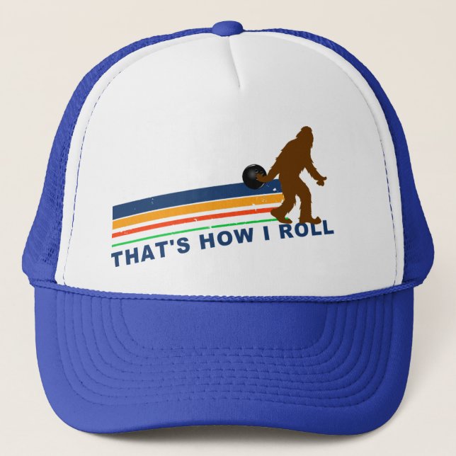Gorra De Camionero Así es como rollo (Squatch) (Anverso)