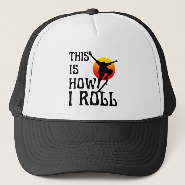 Gorra De Camionero Así es como ruedo (Anverso)