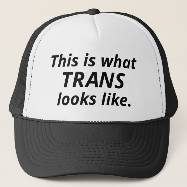 Gorra De Camionero Así es como se ve la transacción (Anverso)