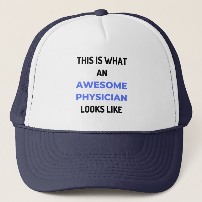 Gorra De Camionero Así Es Como Se Ve Un Médico Increíble 2 (Anverso)