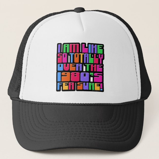 Gorra De Camionero ¡Así Que Más De Los Ochenta! (Anverso)