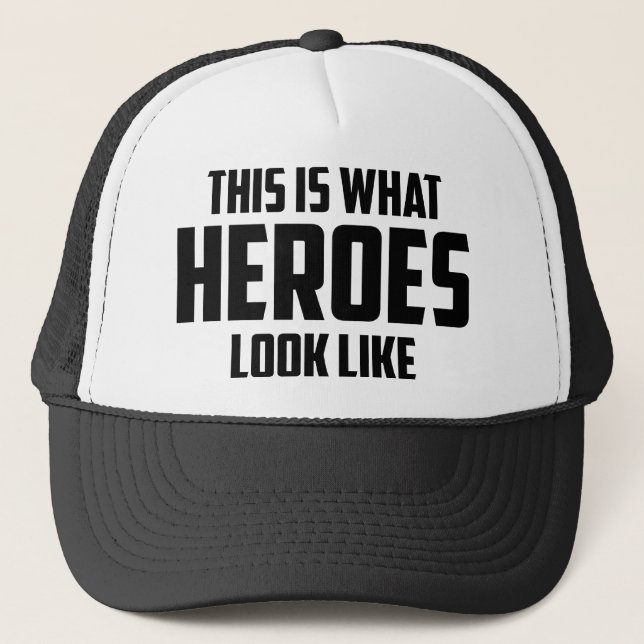 Gorra De Camionero Así se ven HEROES (Anverso)