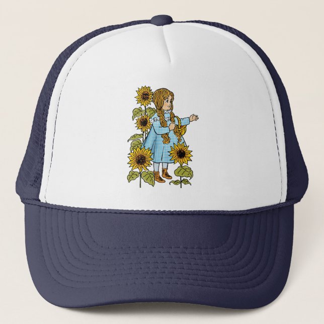 Gorra De Camionero Asistente de cosecha de Oz Fairy Tale Dorothy Sunf (Anverso)