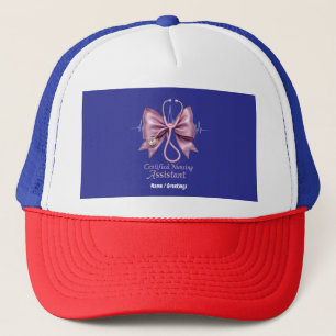 Gorra De Camionero Asistente de Enfermería certificado CNA Coquette B