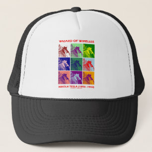 Gorra De Camionero Asistente De Inalámbrico (Nikola Tesla Nueve Imáge
