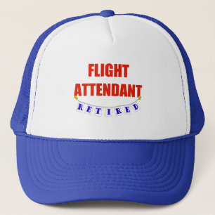 GORRA DE CAMIONERO ASISTENTE DE VUELO JUBILADO