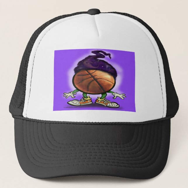 Gorra De Camionero Asistente para baloncesto (Anverso)