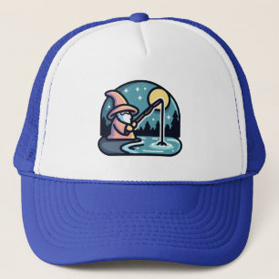 Gorra De Camionero Asistente para fundición de la columna de pescar -