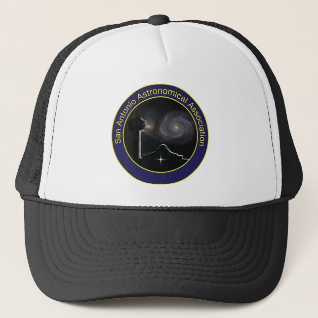 Gorra De Camionero Asociación Astronómica de San Antonio (Anverso)