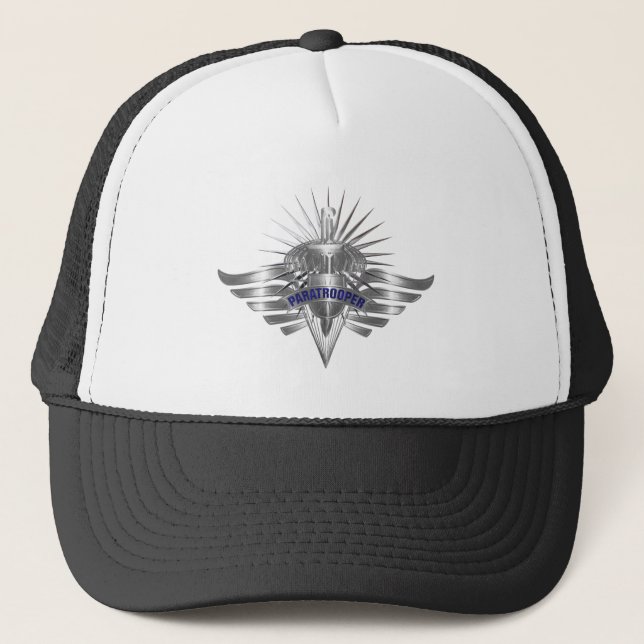 Gorra De Camionero Asombrosas Alas Diseñadas por Personalizados Parac (Anverso)