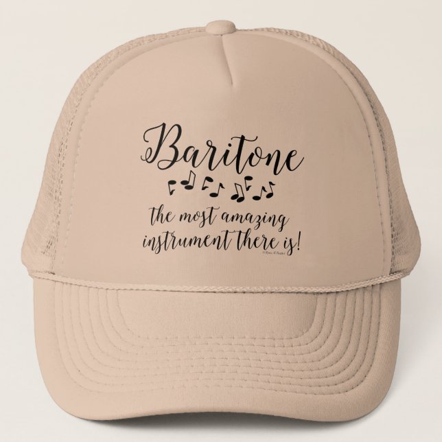 Gorra De Camionero Asombroso Baritone (Anverso)