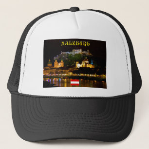 Gorra De Camionero ¡Asombroso! Salzburgo Austria con bandera