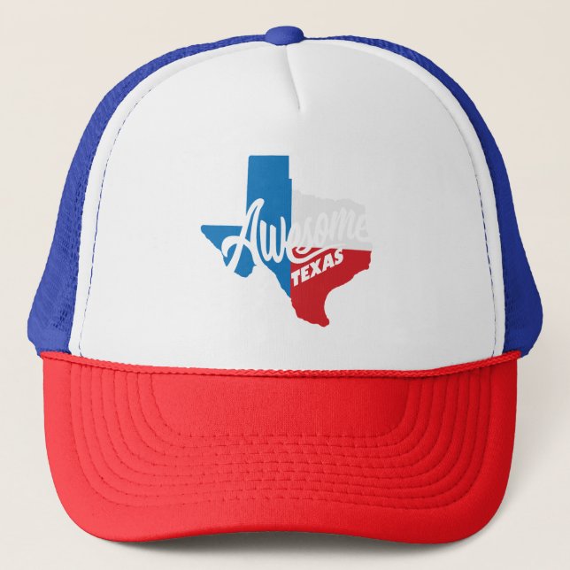 Gorra De Camionero Asombroso Texas II (Anverso)